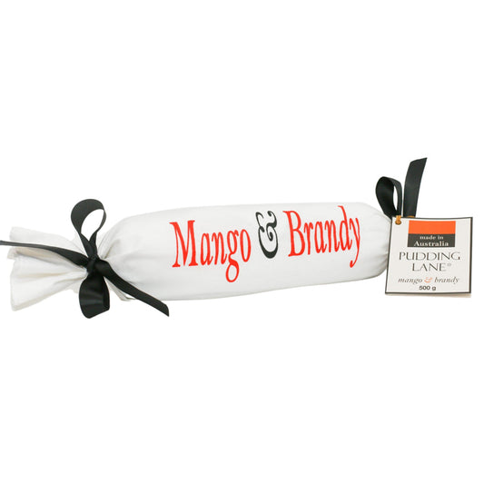 Mango & Brandy Pudding
